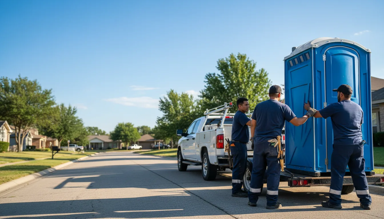 Portable Toilet Rental in Leawood, KS near me
